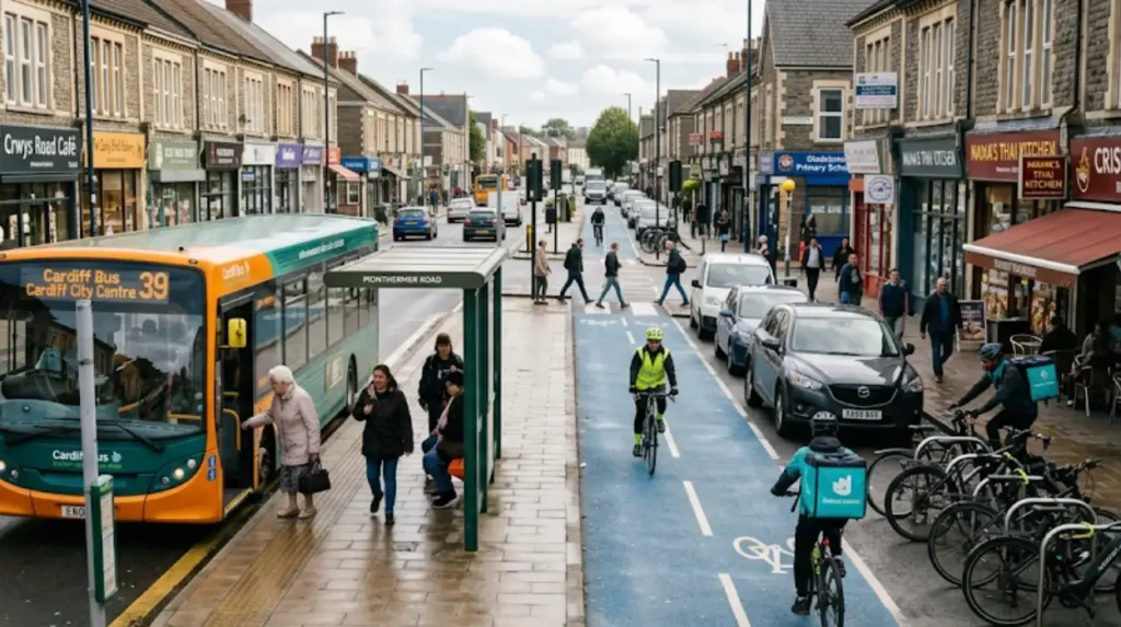 What Is the Significance of Crwys Road in Cardiffs Food Scene?