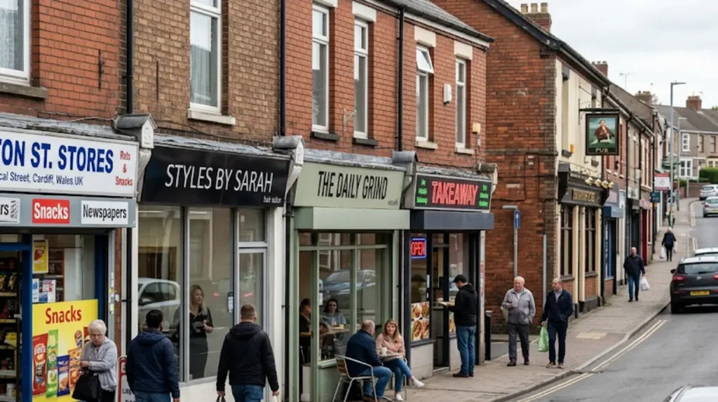 What are Clifton Street businesses in Cardiff?