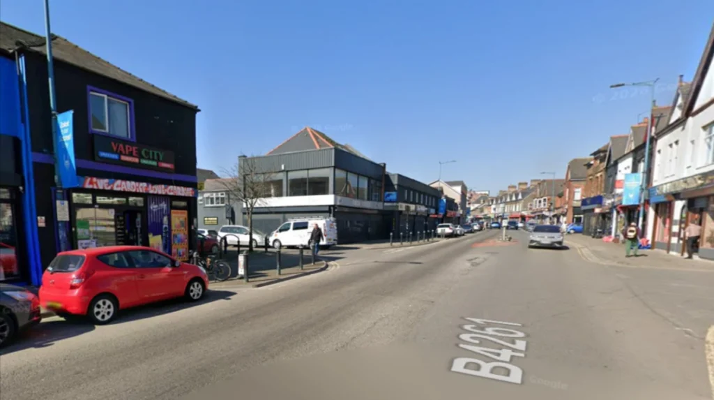 What is City Road and why is it known for food in Cardiff?