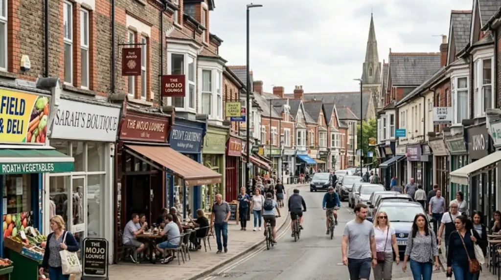 What is Wellfield Road in Cardiff?