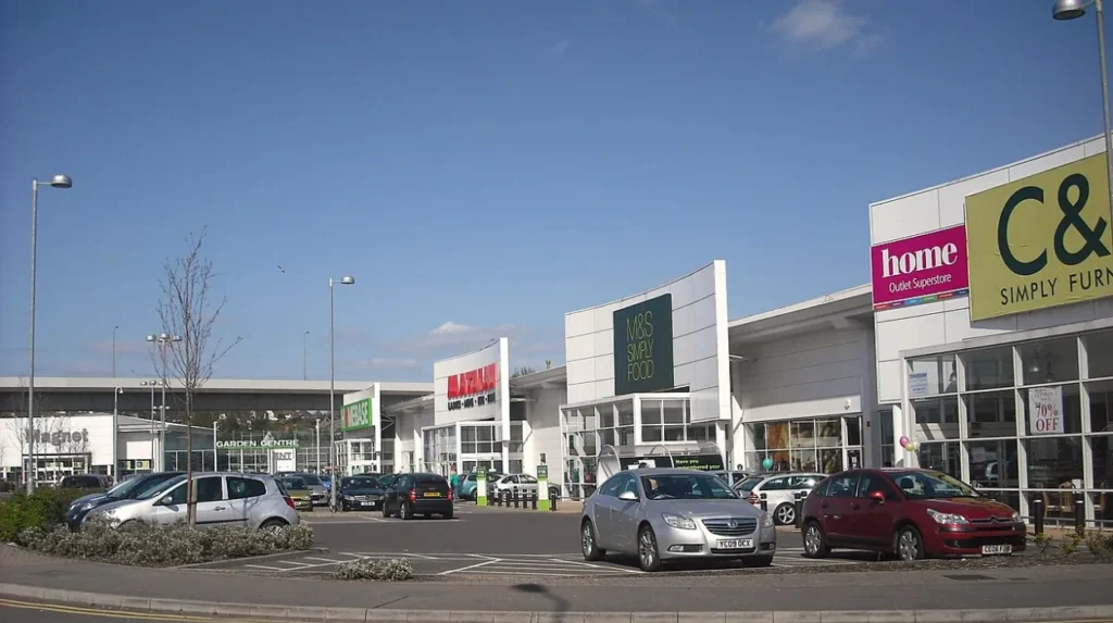 What is the geographical definition and extent of Newport Road in Rumney?