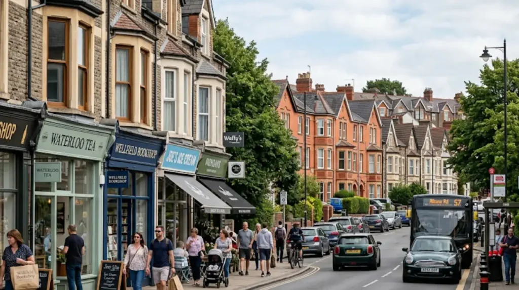 What makes Wellfield Road different from other Cardiff streets?