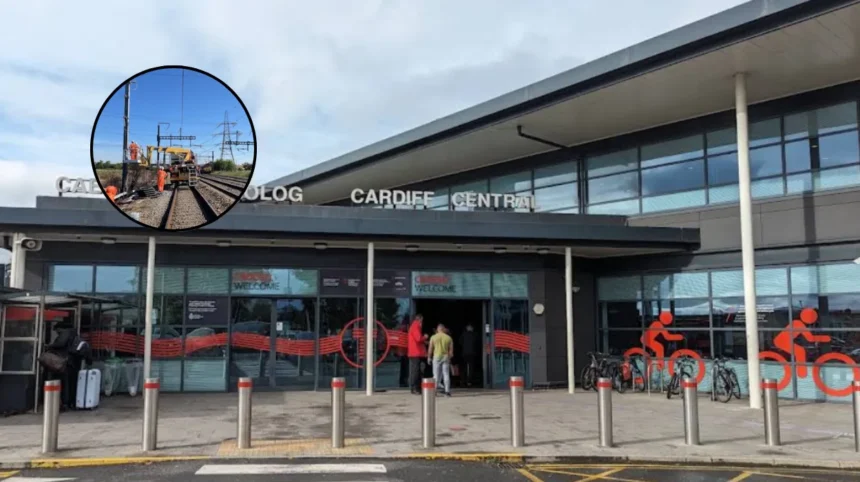 Cardiff Newport Railway Reopens Fully After Major Fire Repairs, South Wales 2026