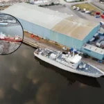 Firefighters Tackle Ship Fire on Board Federal Welland Cardiff 2026