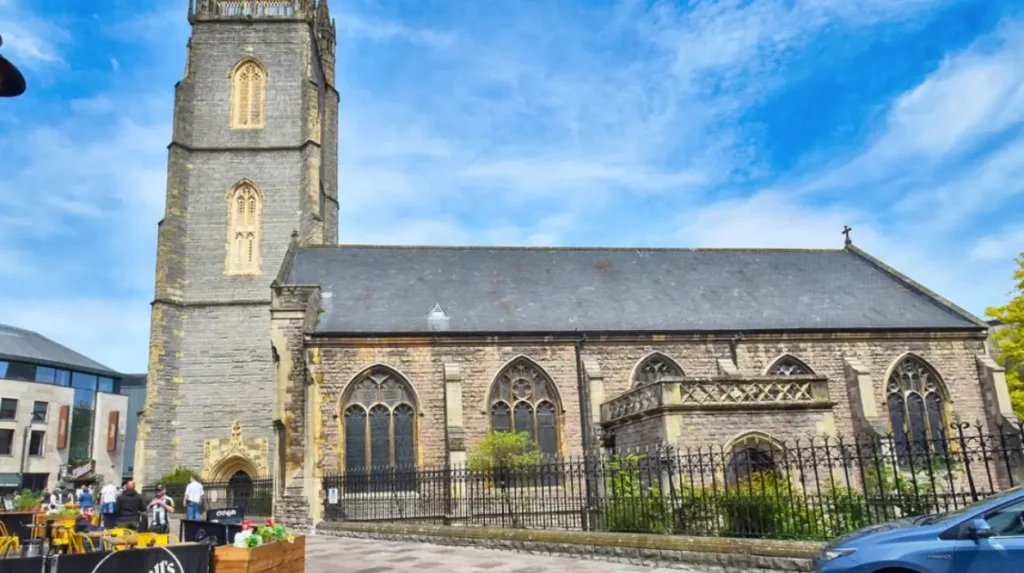 How are former chapels in Cardiff being adaptively reused today?