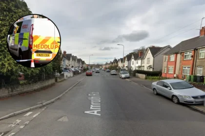 Police Officer Hospitalised After E-Bike Crash in Caerau, Cardiff 2026