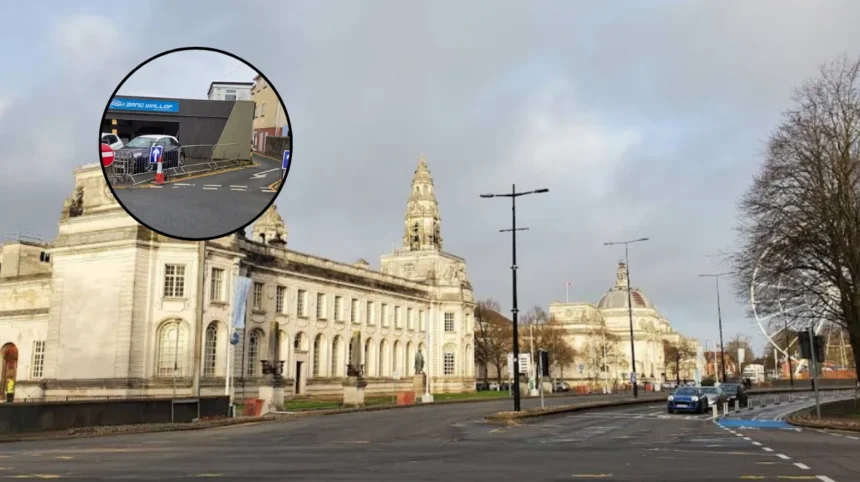 Roadworks Diversion Causes 20 Vehicle Collisions at Repair Centre, Cardiff 2026