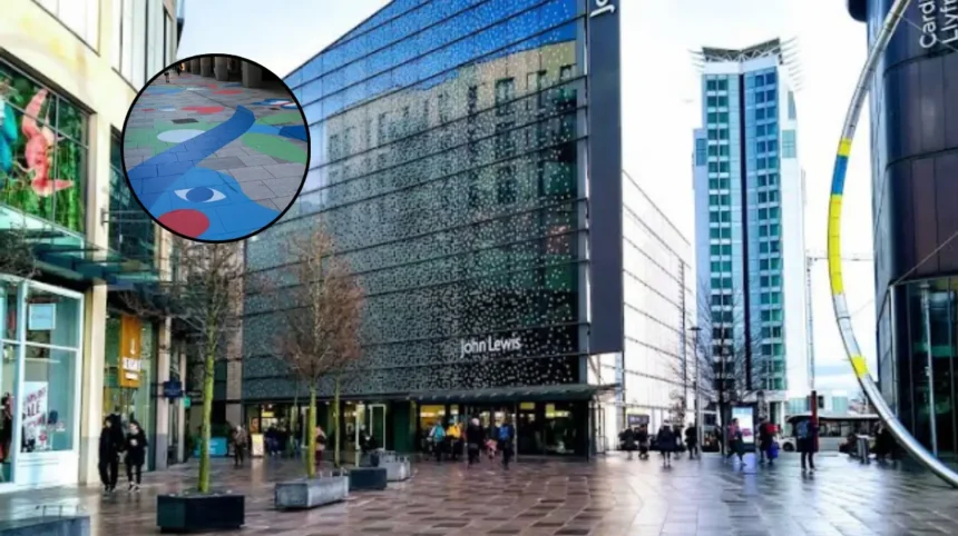 St David's Unveils Huge Outdoor Mural in Central Cardiff 2026
