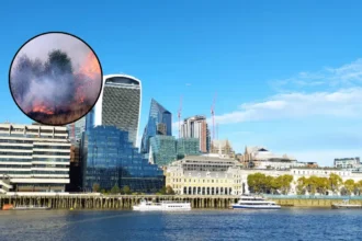UK Issues Emergency Alert Over Major Wildfires Danger In Knowsley 2026