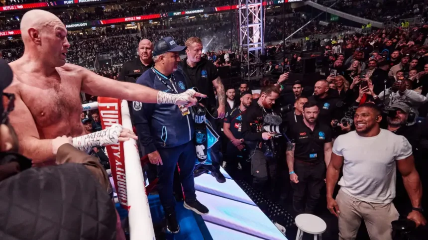 Eddie Hearn and Dana White Clash Over Tyson Fury Fight Cardiff 2026