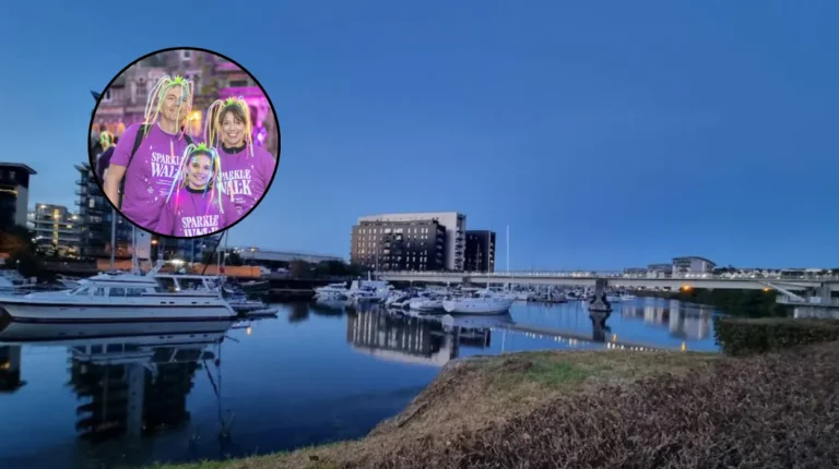 The City Hospice’s Sparkle Walk Moves to Cardiff Bay