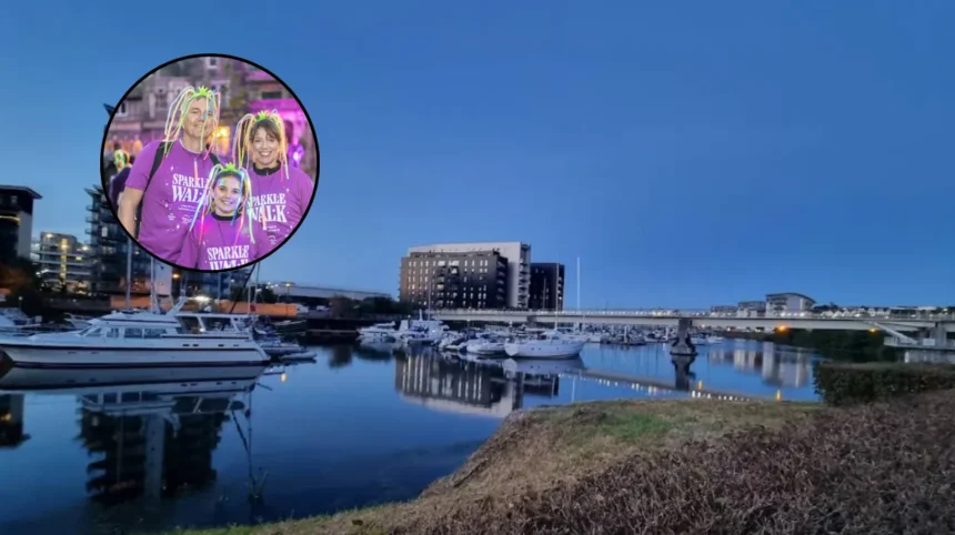 The City Hospice’s Sparkle Walk Moves to Cardiff Bay