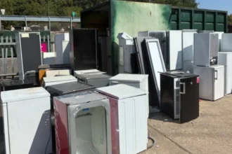 UK Fridge Freezers Stranded at Docks Sparking Recycling Crisis London 2026