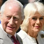 Britains King Charles and Queen Camilla attend the ceremonial opening of the Seventh Senedd, in Cardiff