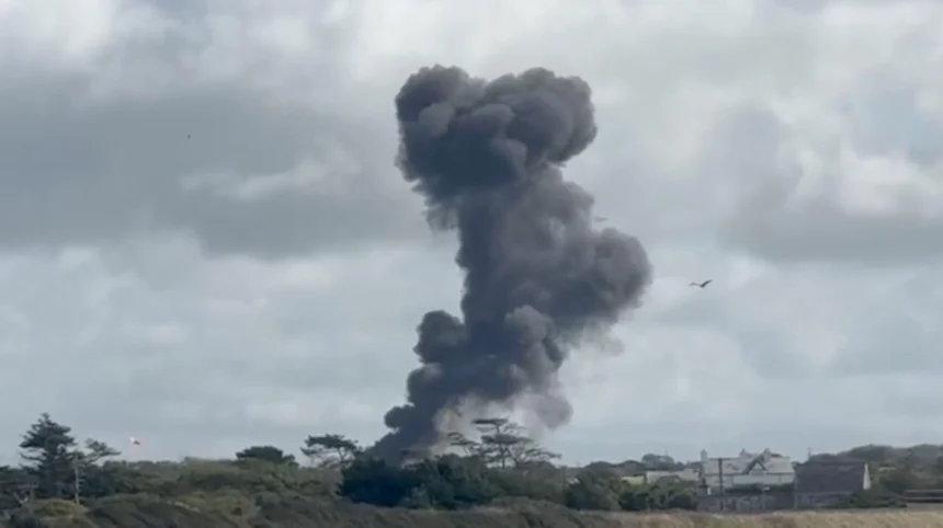 RAF Pilots Recover After Surviving Dramatic Jet Crash in Anglesey 2026