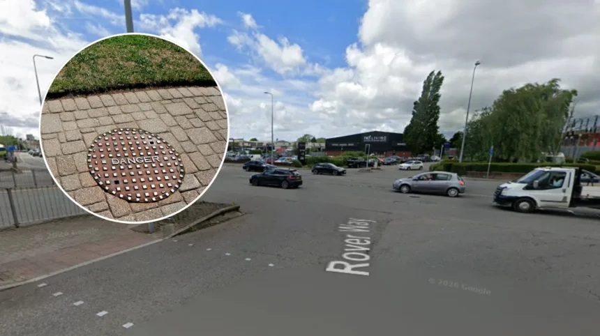 Rover Way Manhole Cover Smash Damages Ten Cars in Cardiff 2026