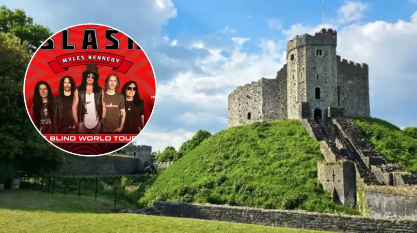 Slash Announces Epic Cardiff Castle Rock Concert For Summer Cardiff 2027