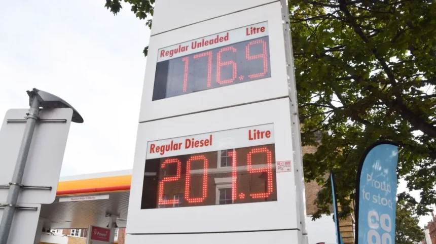 UK Diesel Prices Top £2 a Litre for First Time in London 2026
