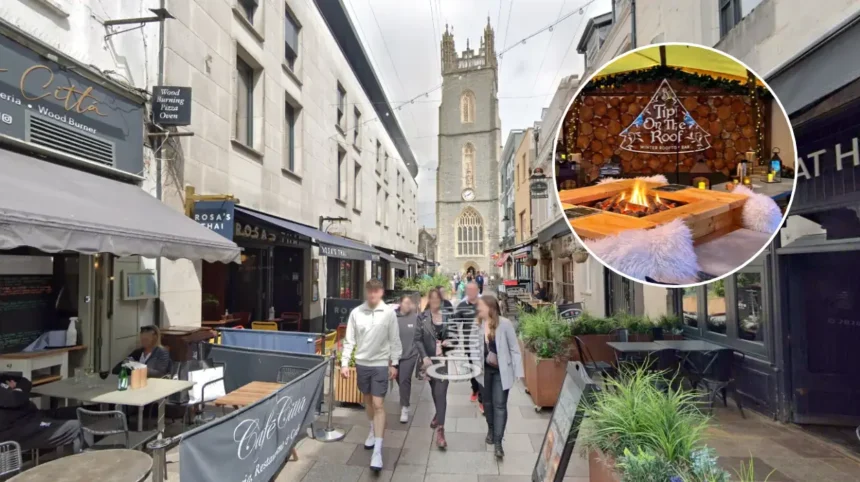 Winter Rooftop Tipi Bar Opens in Cardiff City Centre 2026